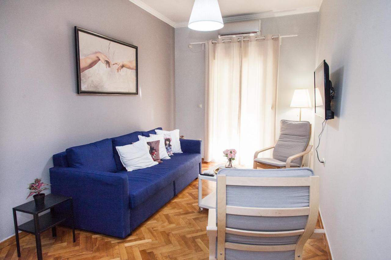 Beautiful New Decorated Apt In Athens Appartamento Esterno foto